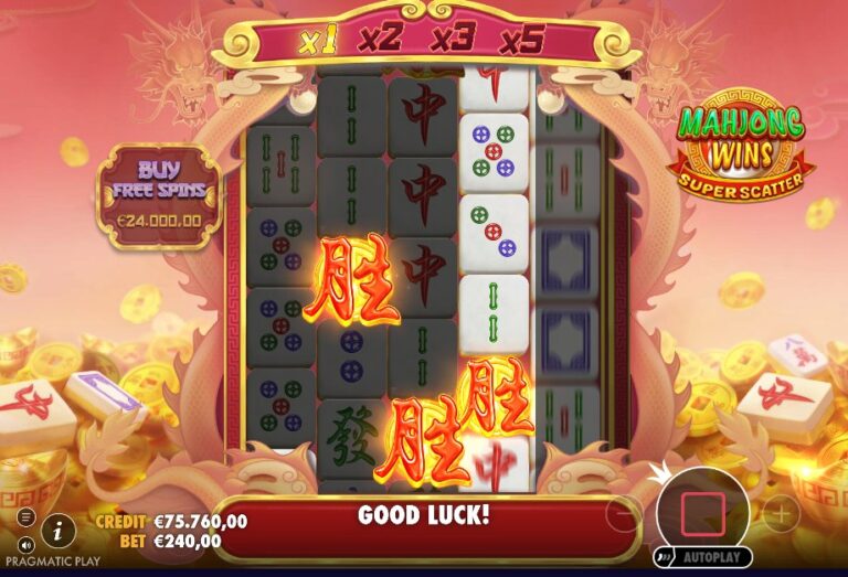 Screenshot 2 van Mahjong Wins Super Scatter